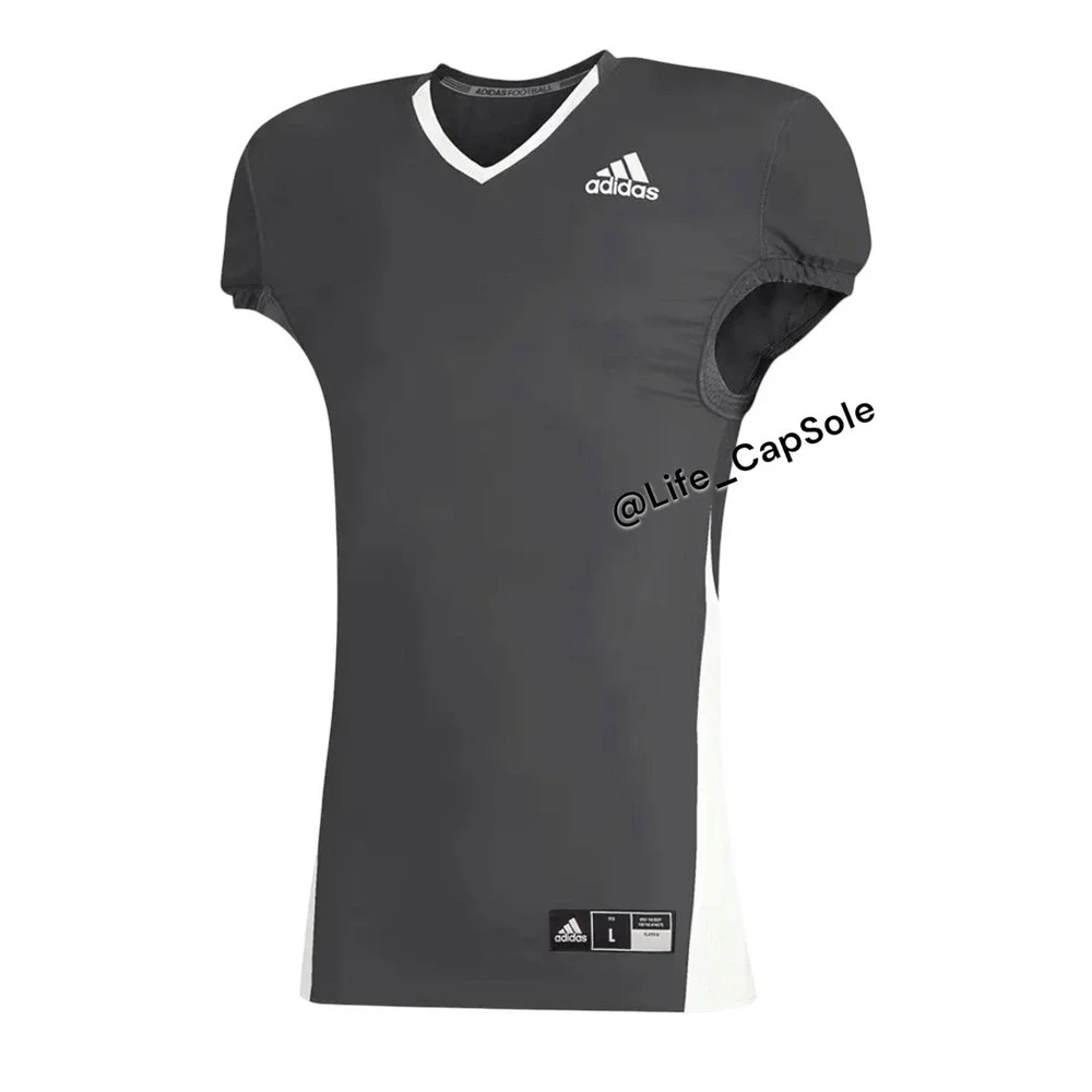 Size‎ L adidas Men's Dark Gray A1 Stock Football Practice Jersey Mesh GG7391 NWT